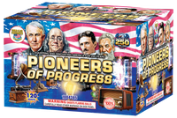Pioneers of Progress 120-Shot XL Aerial Cake