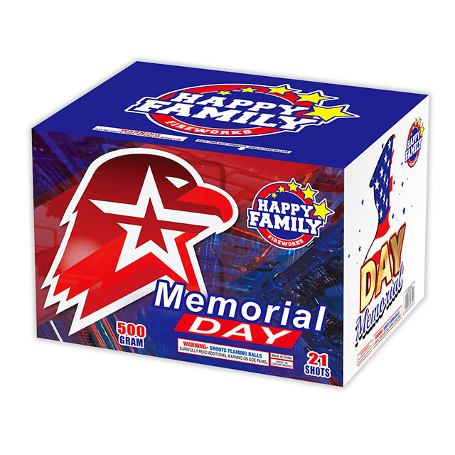 Memorial Day 21-Shot XL Aerial Cake