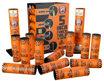 Fancy Tails 12-Shot  5 in. Canister Shells