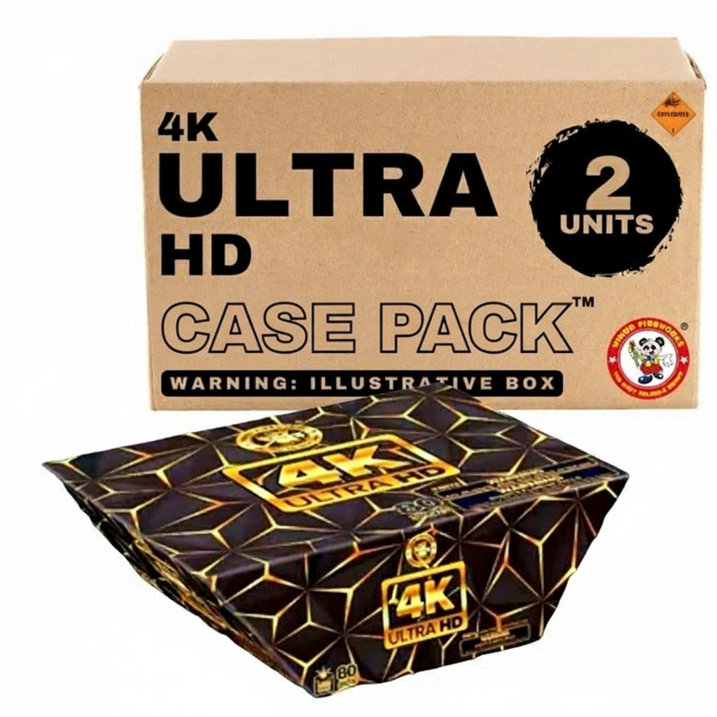 4K Ultra HD 170-Shot XL Zipper Aerial Cake | Case Pack™ 2/1