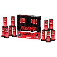 Predator Blackout Single Shot (12-Pack)