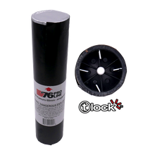 60mm Blue Ring Silver Spoke w/Red Lace Single Shot Pro-Line