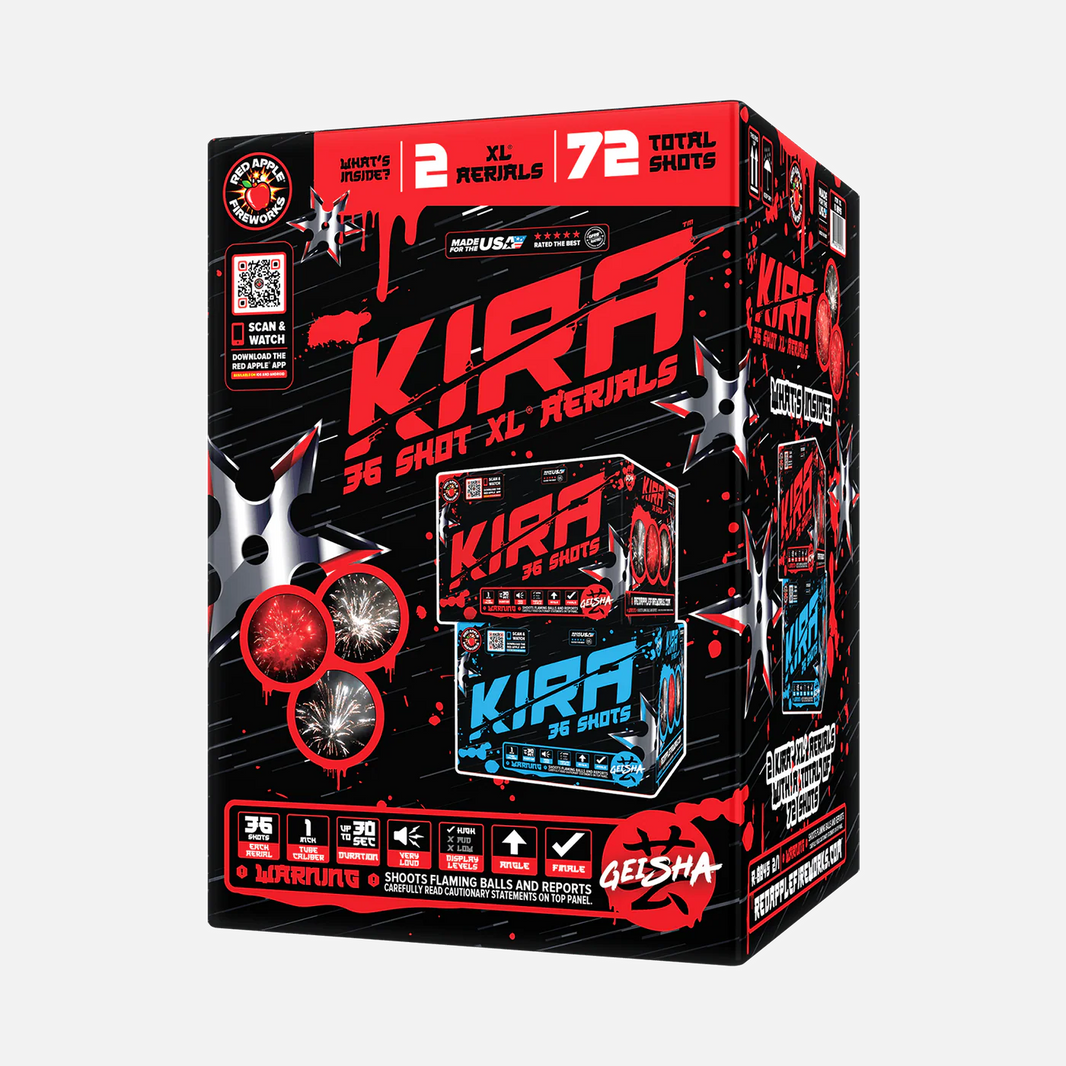 KIRA™ 36 disparos XL® Aerials