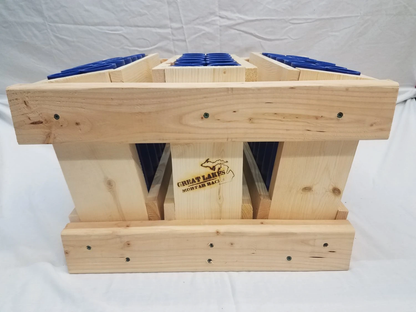Great Lakes Mortar Racks™ 36-Shot Double Row Fan Rack