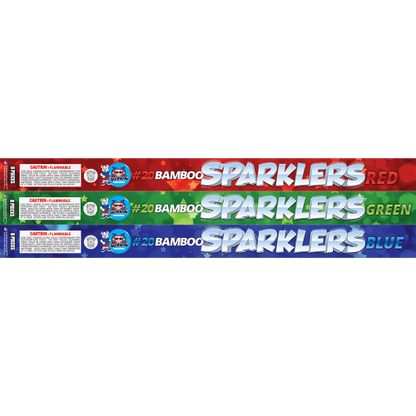 #20 Bamboo Sparklers (8-Pack)