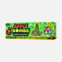 Apple Bombs Barrage Crackling Balls