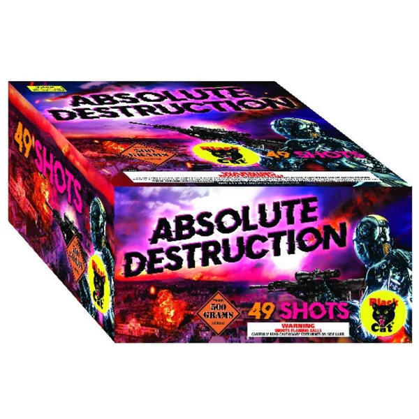 Absolute Destruction 49-Shot XL Aerial Cake