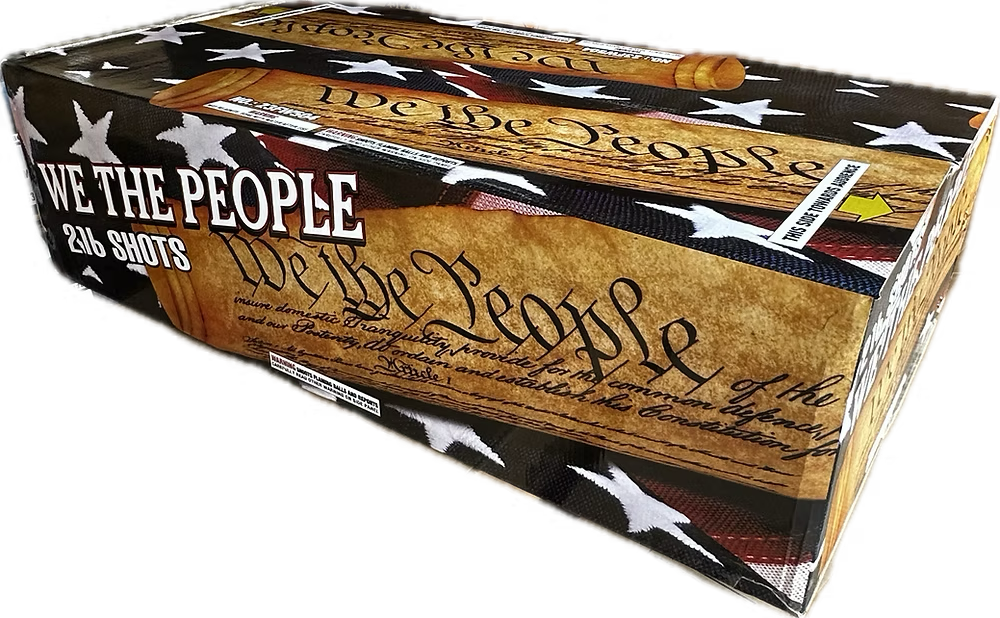 We the People 216-Shot XXL Aerial Cake