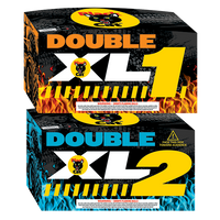 Double XL 2-Piece 444-Shot XL Aerial Compound Cake
