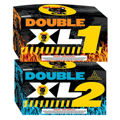 Double XL 2-Piece 444-Shot XL Aerial Compound Cake
