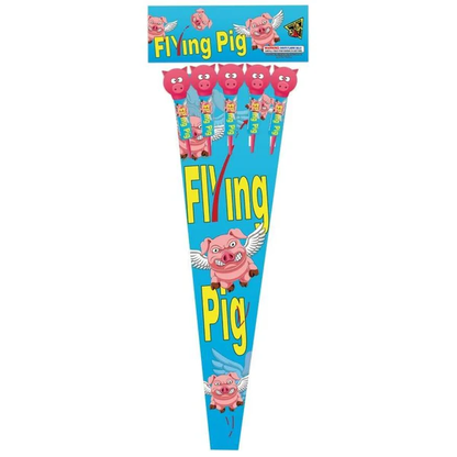 Flying Pig 5-Shot Large Rocket | Case Pack™ 20/1