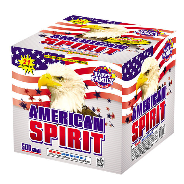 American Spirt 21-Shot XL Aerial Cake