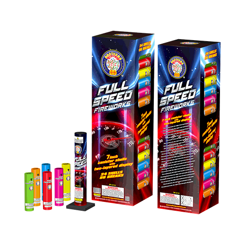 Full Speed 24-Shot 7 in. Canister Shells