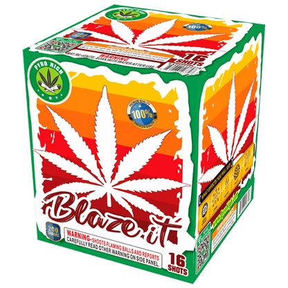 Blaze It 16-Shot Standard Aerial Cake