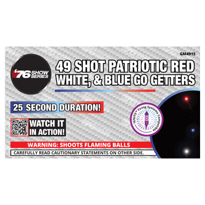 RWB Go Getters (25sec) 49-Shot XL Aerial Cake