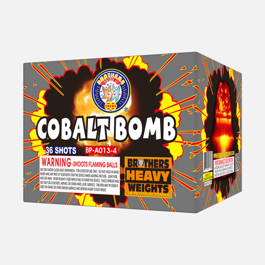 Caja Grande de Bombas XL® Juego de Fuegos Artificiales de 144 Disparos®