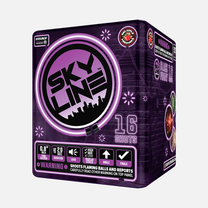 Black Friday Skyline® 16 Disparos Bengalas Aéreas Estándar