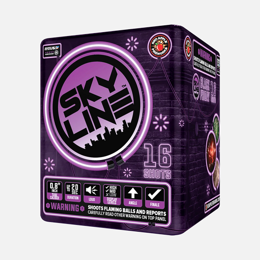 Black Friday Skyline® 16 Disparos Bengalas Aéreas Estándar