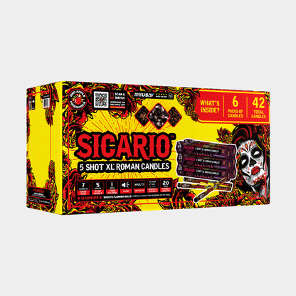 Sicario 5-Shot XL Roman Candle