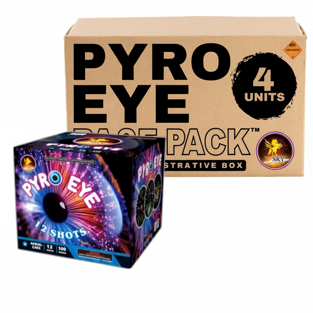 Pyro Eye 12-Shot XL Aerial Cake | Case Pack™ 4/1