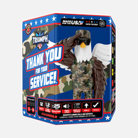 ¡Gracias por su servicio!™ Juego de fuegos artificiales de gran final aéreo de 72 disparos®