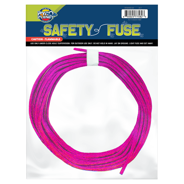 Safety Fuse 3mm 20-Ft Roll (12-15 sec/ft)
