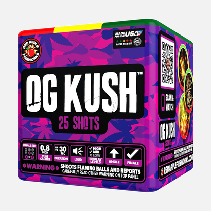 OG Kush 150-Shot Standard Aerial Finale Set
