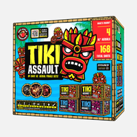 Juego aéreo final grande Tiki® Assault™ de 84 disparos®