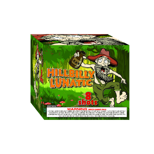 Hillbilly Lunatic Tarta Aérea XL de 8 Disparos