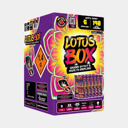 Lotes de Muestras de Fuegos Artificiales Lotus Box™®