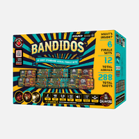 Calavera® Bandidos 48 disparos, sets de fuegos artificiales aéreos estándar para finales®