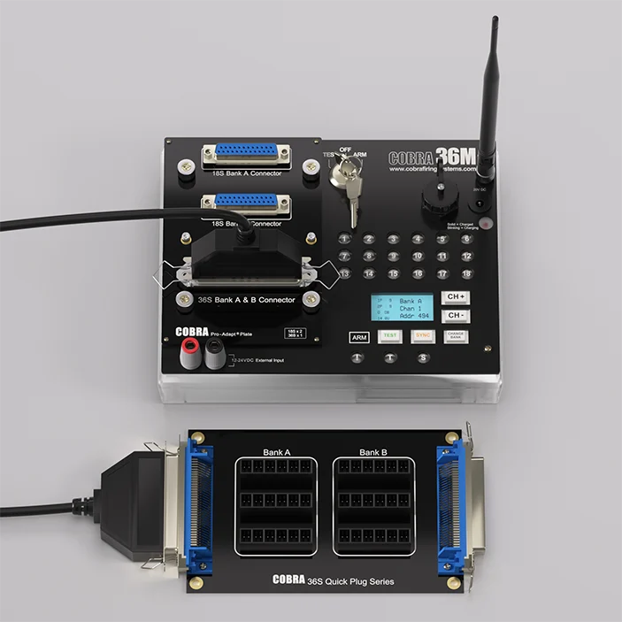Cobra 36M Firing System with 36S Slats
