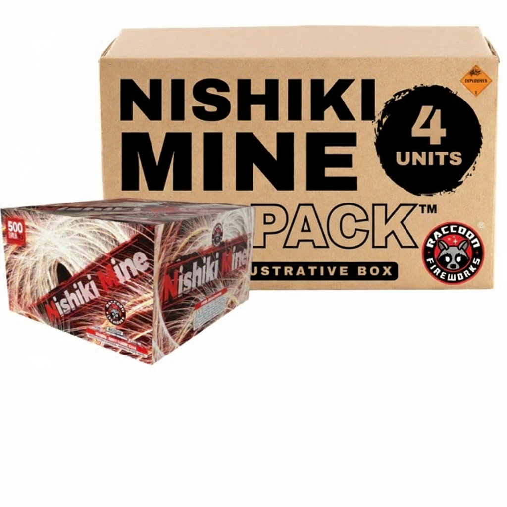 Nishiki Mine 56-Shot XL Aerial Cake | Case Pack™ 4/1