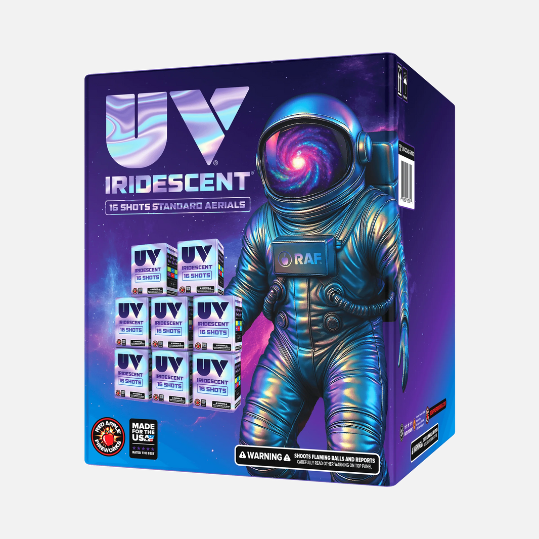 UV® Iridescent™ 16 Disparos Aéreos Estándar