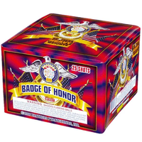 Badge of Honor 25-Shot XL Aerial Cake