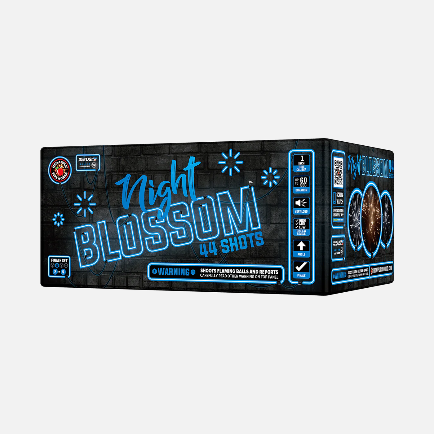 Night Blossom™ 176 Shot XL® Aerial Finale Set® – Elevated Fireworks
