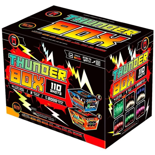 Thunder Box™ 110-Shot XL Aerial Cake Assorted Set