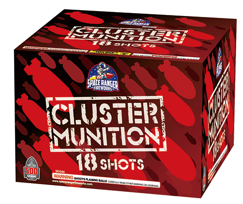Cluster Munition 18-Shot XL Aerial Cake