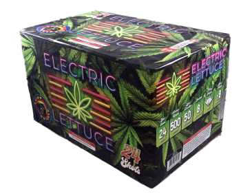 Electric Lettuce 24-Shot XL Aerial Cake