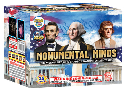 Monumental Minds 25-Shot XL Aerial Cake