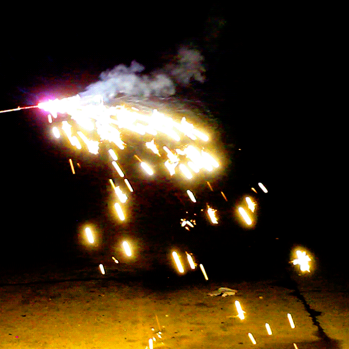Rainbow Waterfall Handheld Fountain