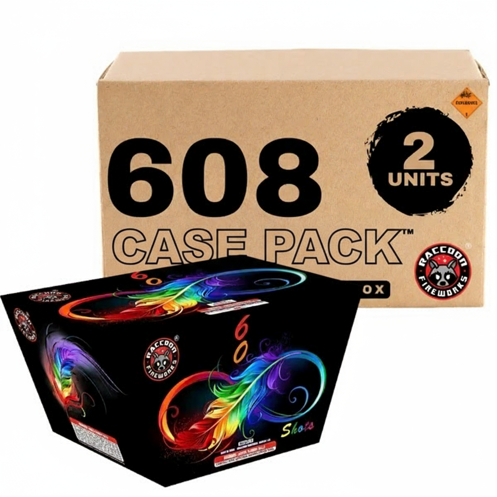 608 608-Shot XL Aerial Cake | Case Pack™ 2/1