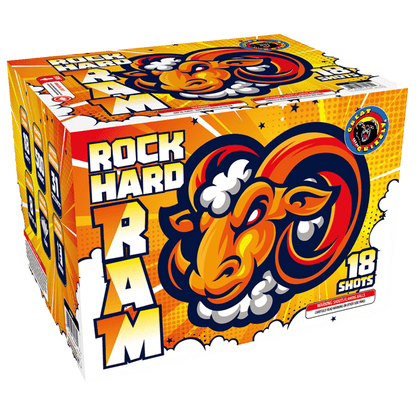 Tarta Aérea XL Rock Hard Ram de 18 Tiros