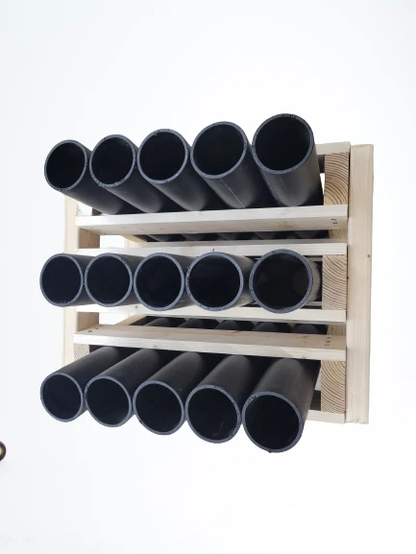 Great Lakes Mortar Racks™ 3 in. 15-Shot 1.3G Display Fan Rack