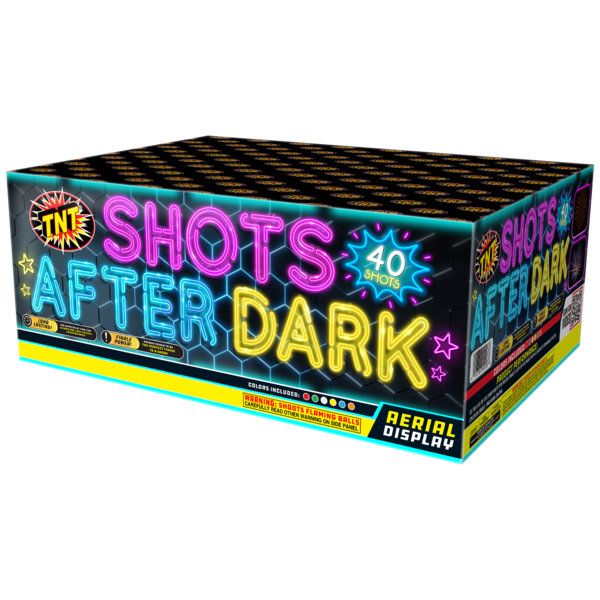 Shots After Dark Tarta Aérea XL de 40 Disparos