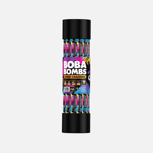 Boba-Bombs™ 60 disparos estilo tubo cracker M-1000