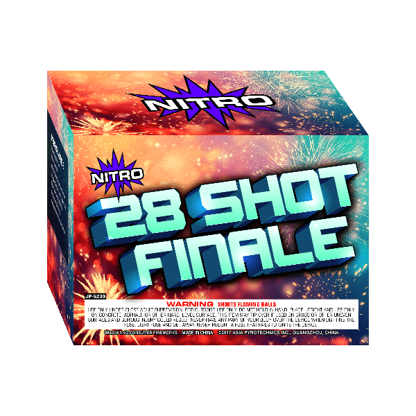 28-Shot Finale Standard Aerial Cake