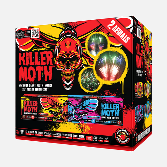 Set de Final Aéreo Killer Moth™ de 76 Disparos XL®