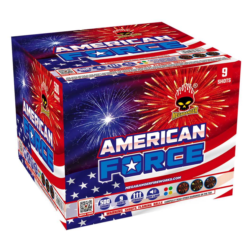 American Force 9-Shot XL Aerial Cake