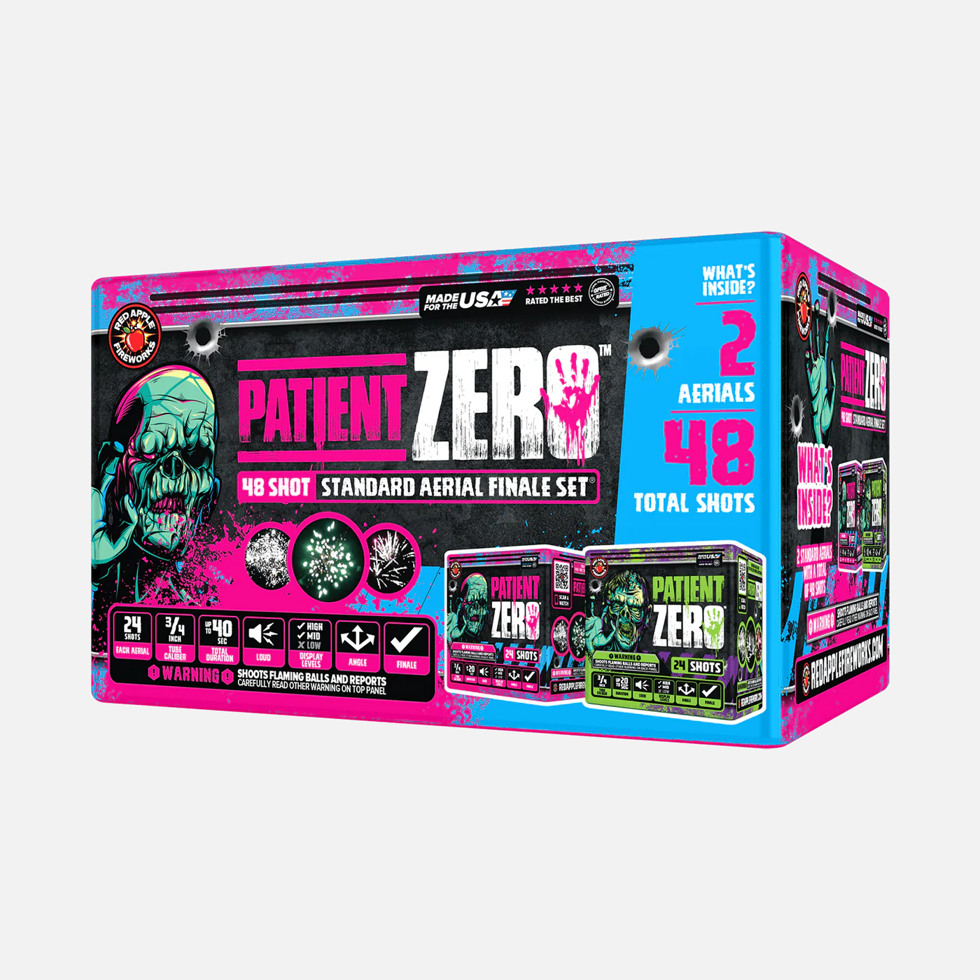 Patient Zero 48-Shot Standard Aerial Finale Set